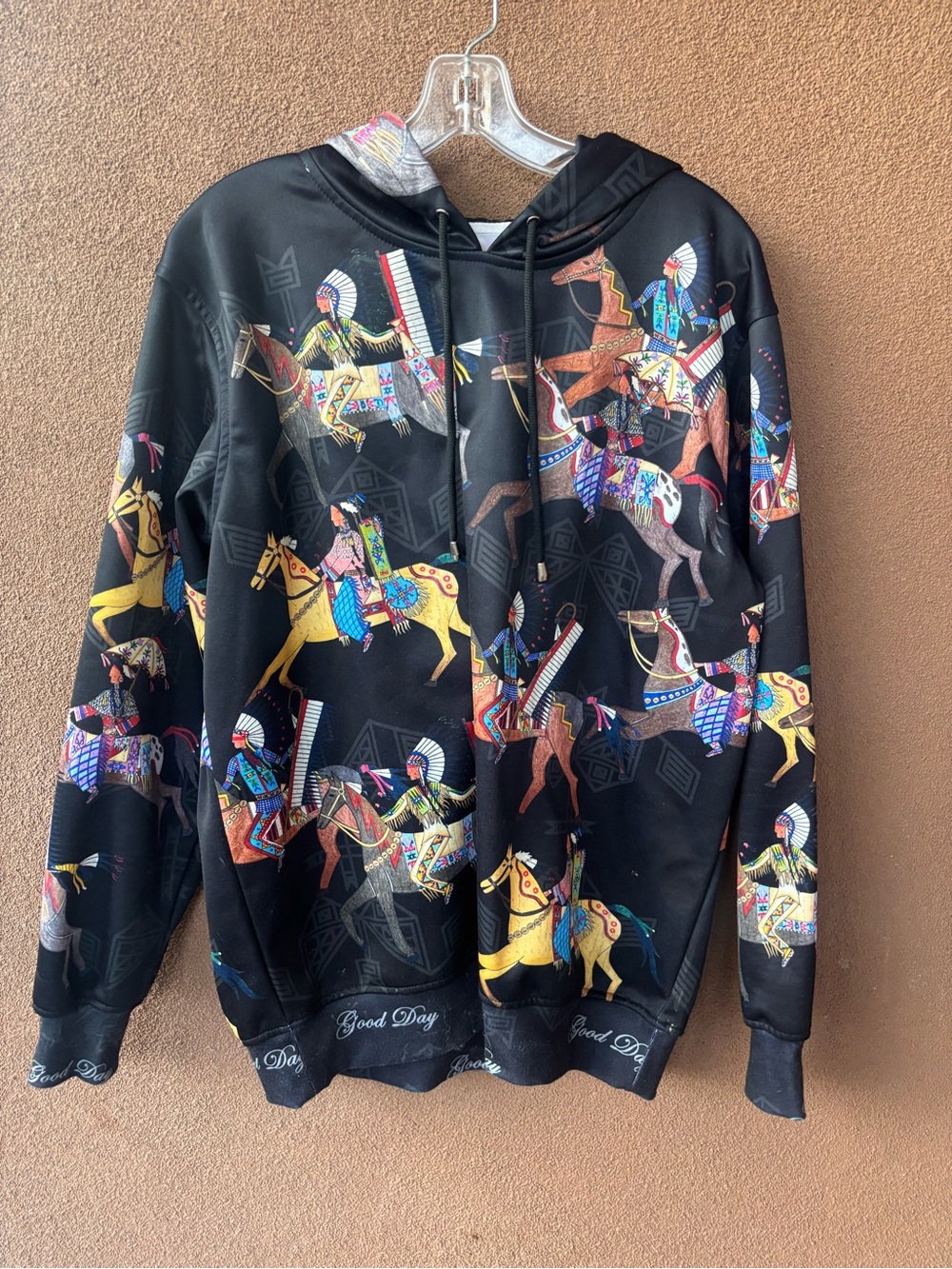 Lauren Good Day Ledger Horse Hoodie